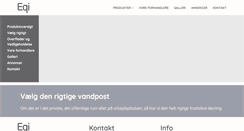 Desktop Screenshot of eqi.dk